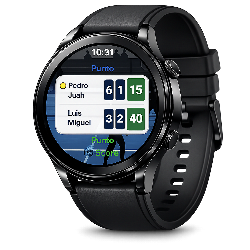 Score IQScore en direct sur une montre Wear OS
